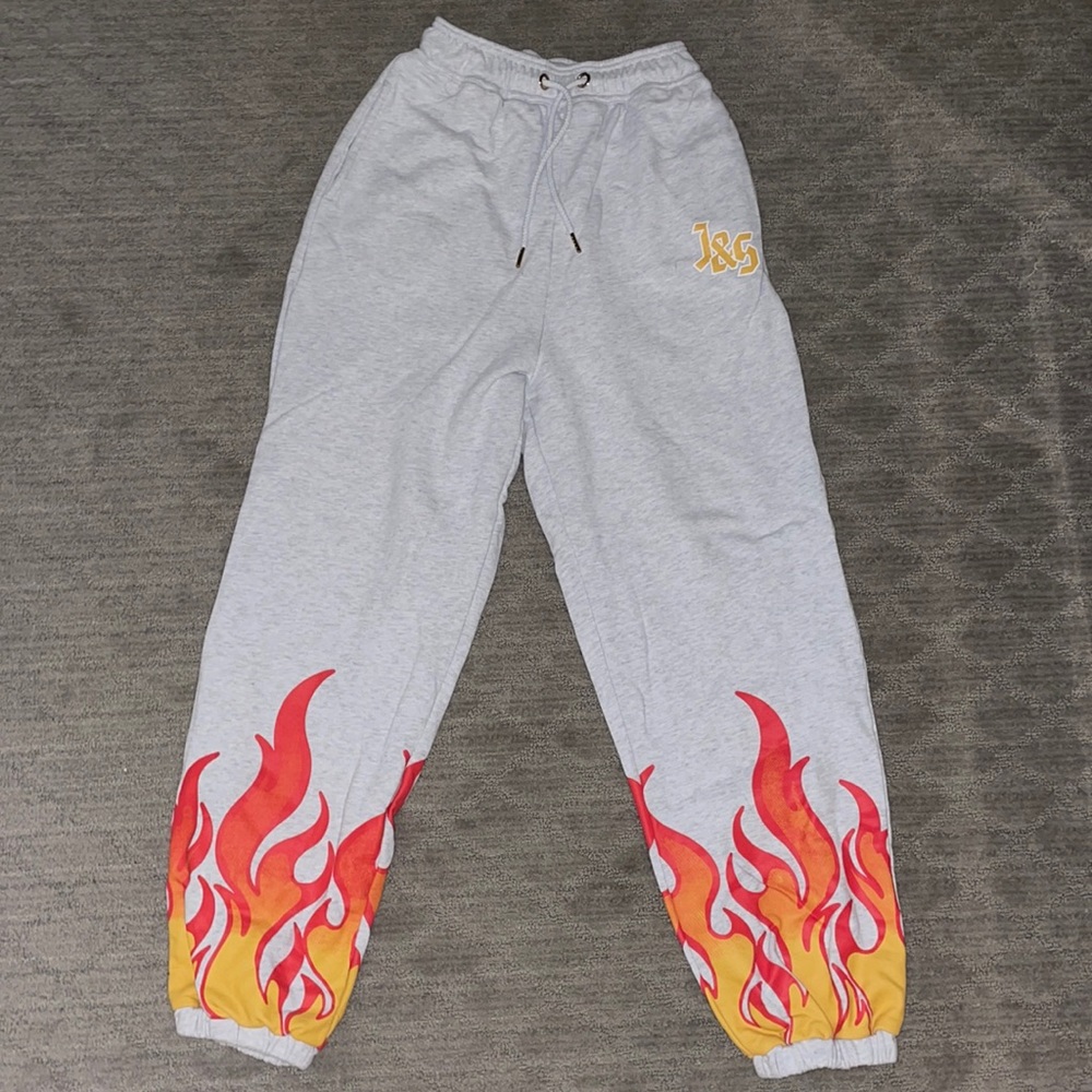 Jagger and stone fire sweatpants